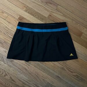 Adidas Black Climalite Athletic Skirt Skort Size XL